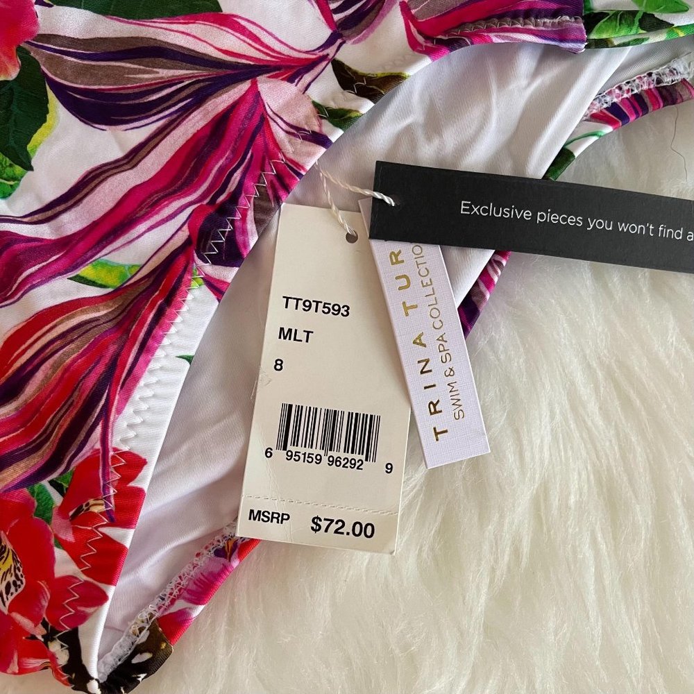 Trina Turk Bikini Bottom Size 8 Welcome To Miami_3